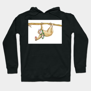 Smiling sloth - female Hoodie